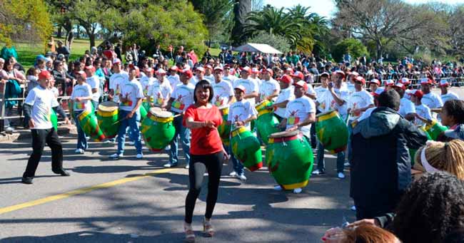 desfile de llamadas Zimbabwe