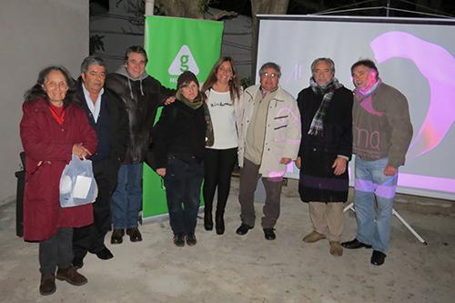 evento en la casa de la cultura con el alcalde gaston silva