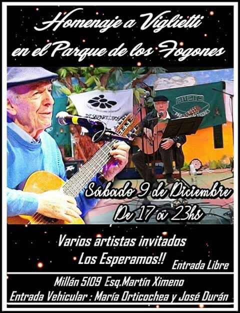 homenaje a Viglietti parque de los fogones