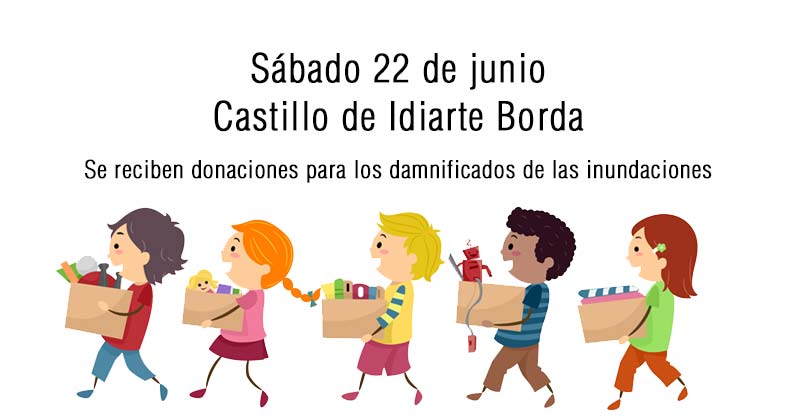 se reciben donaciones