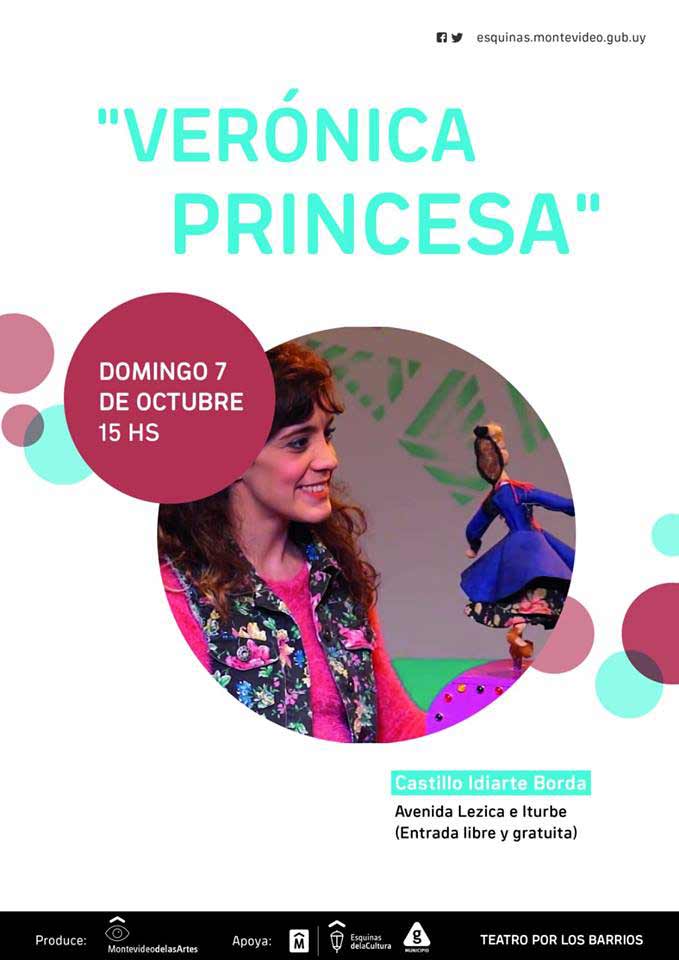verónica princesa afiche