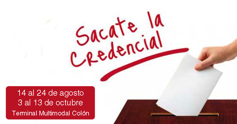 sacate la credencial en municipio g 2