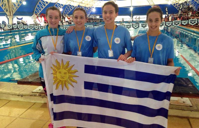 Relevo 4 x 100 m ninas