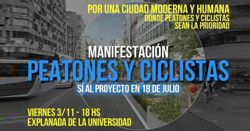 maniferstacion ciclistas