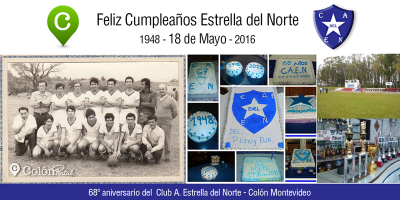 feliz aniversario estrella del norte