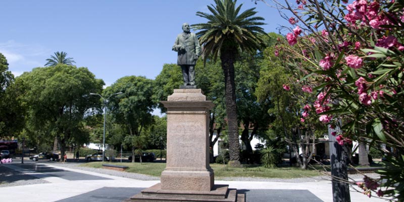 imagen de la plaza vidiella colon