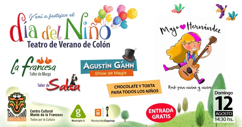 Dia del nino 2018 afiche colon portal