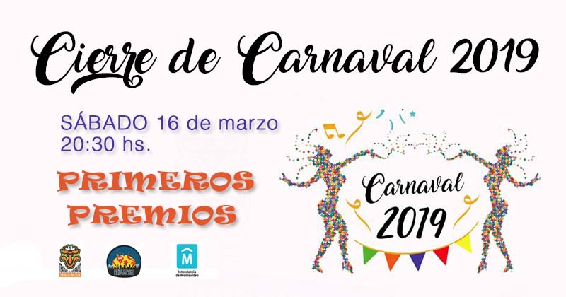 cierre de carnaval 2019