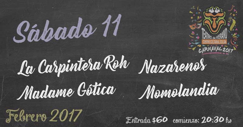 pizarron carnaval Sabado11