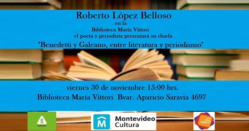 charla literaria biblotac maria vittori