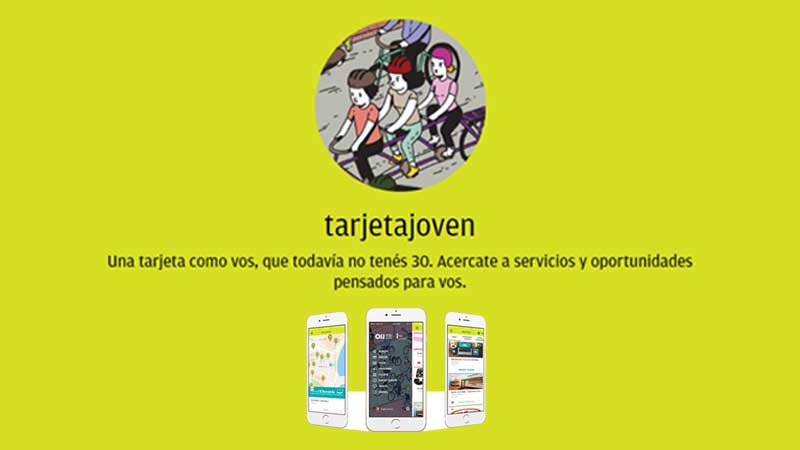 aplicacion de tarjeta joven