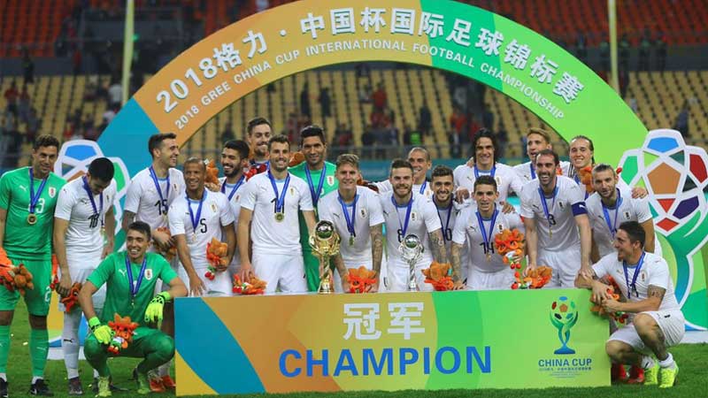 Uruguay campeon china cup 2018