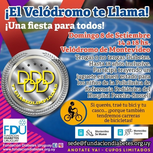 Diabeolimpiadas afiche