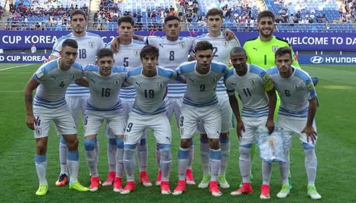 Uruguay vs Portugal plantel celeste sub20