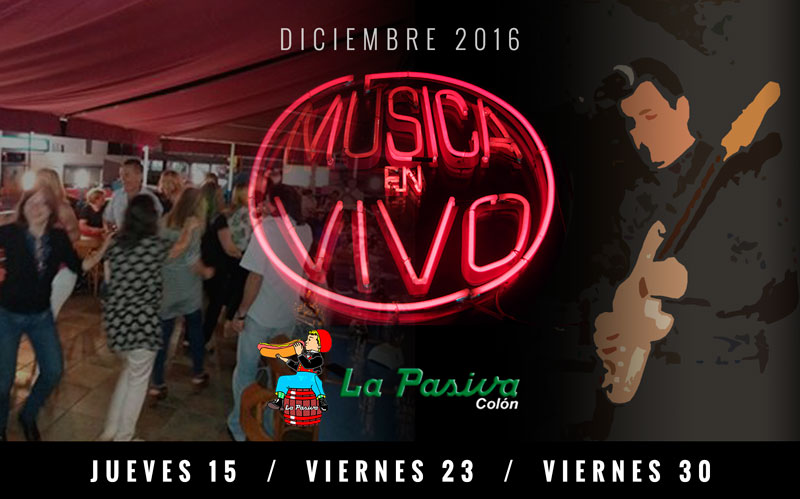 musica EN VIVO La Pasiva portada