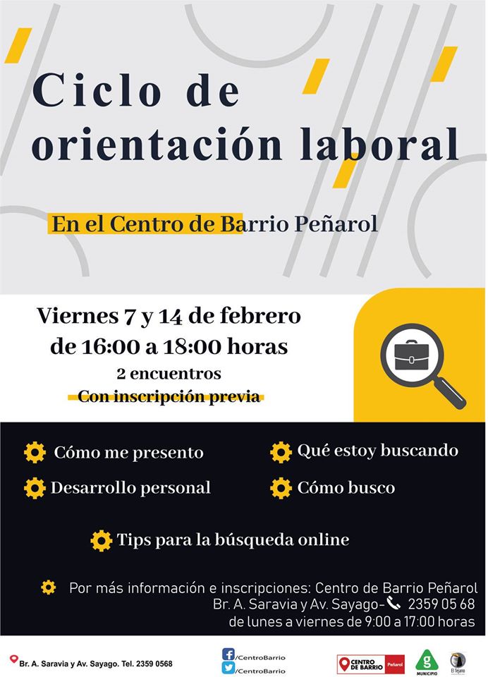 afiche orientacion laboral 2020