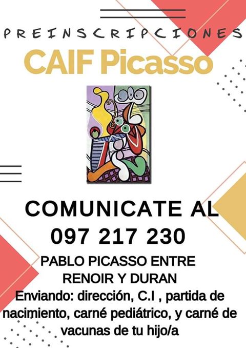 afiche caif picasso 2019
