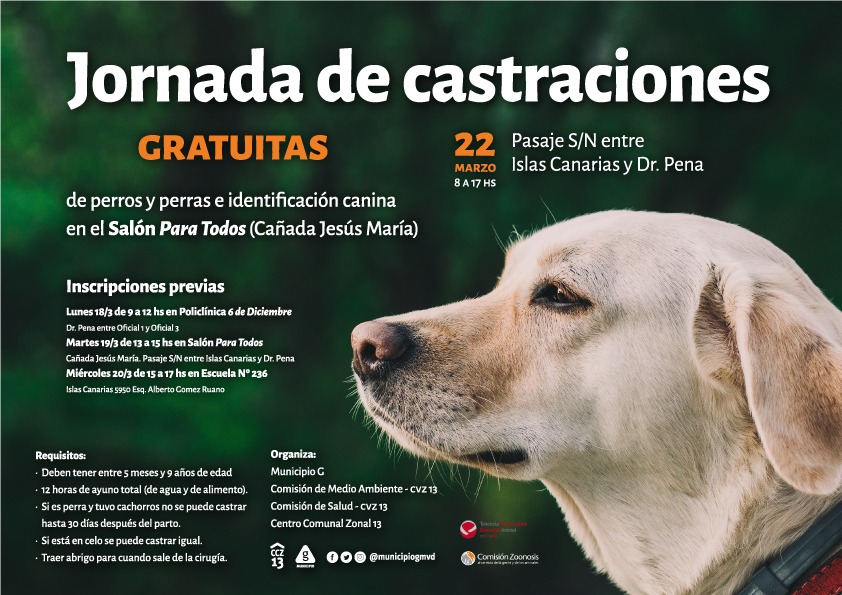 afiche castraciones