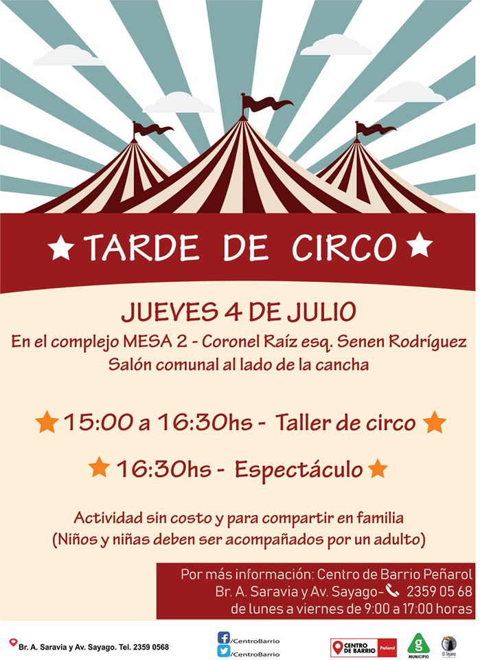 afiche circo