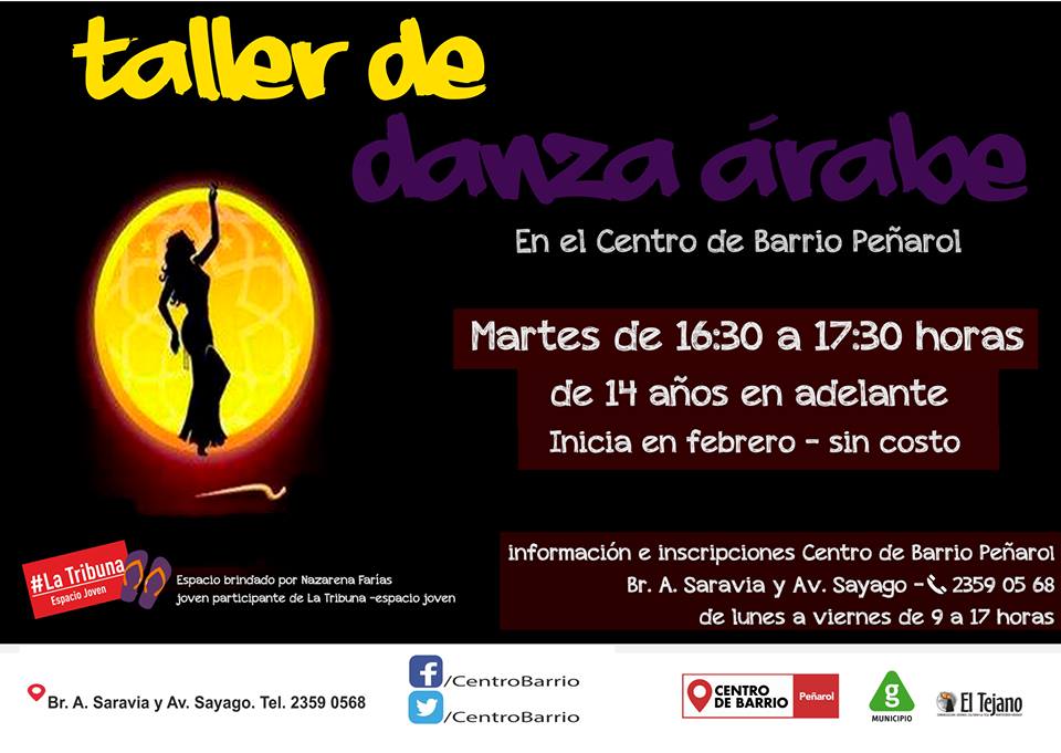 afiche de taller de danza