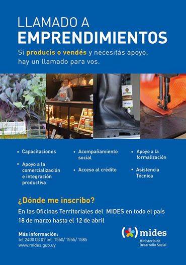 afiche emprendimientos 2019