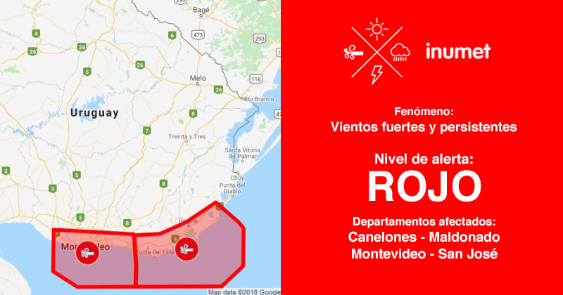 alerta ROJO 8 08 2018