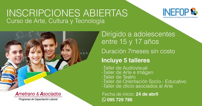 curso de arte cultura y tecnologia