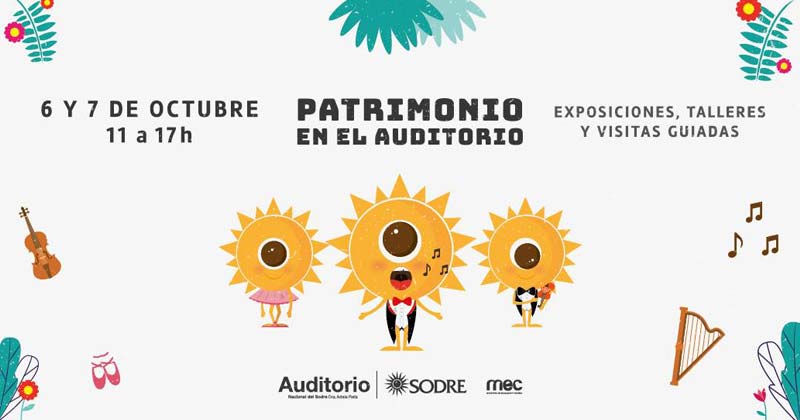 dia del patrimonio en el auiditorio del sodre 2018