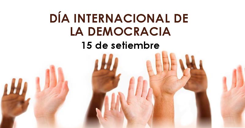 dia internacional de la democracia