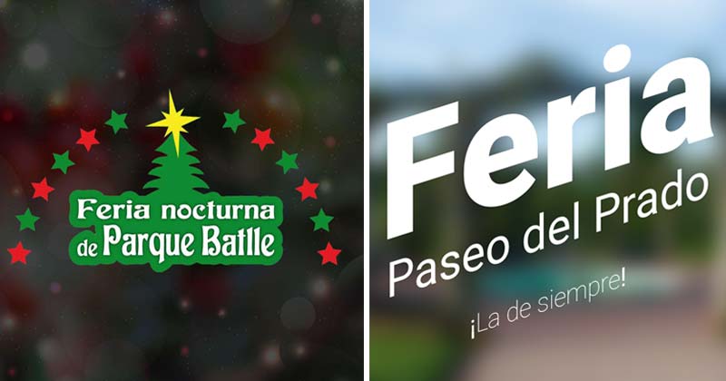 feria noctura de parque batlle y paseo del prado