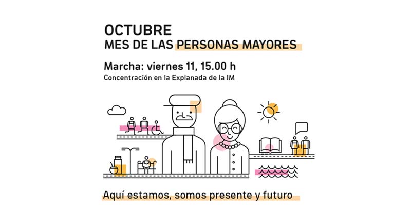 marcha de las personas mayores 2019