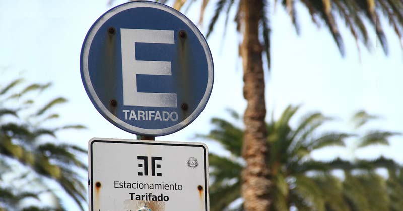 no se cobra estacinomiento tarifado 2020