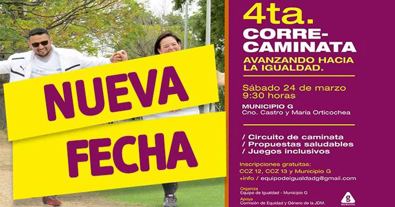 nueva fecha correcaminata