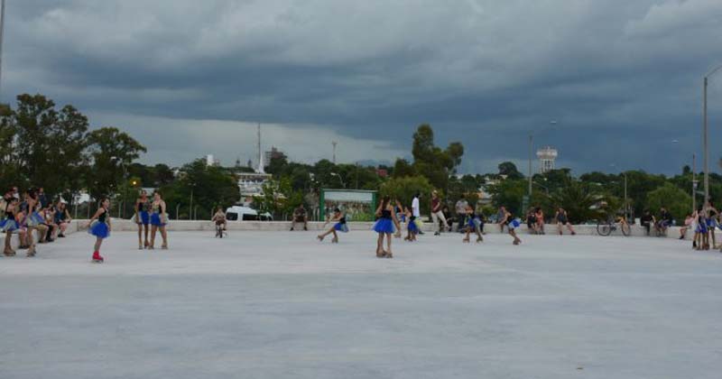 pista de patinaje