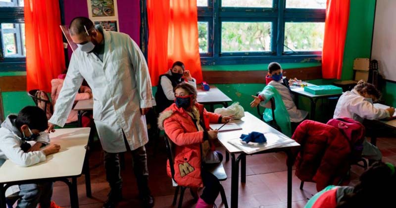 presencialidad en escuelas 2020