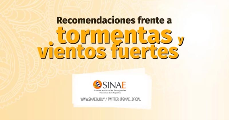 recomendaciones sinae