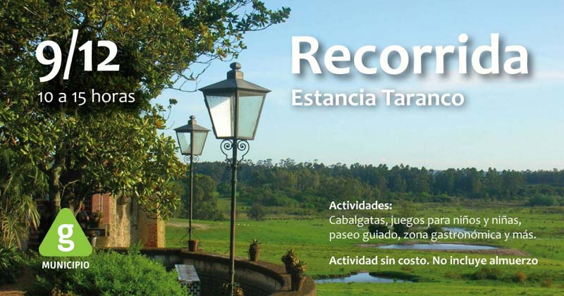 recorrida estancia taranco