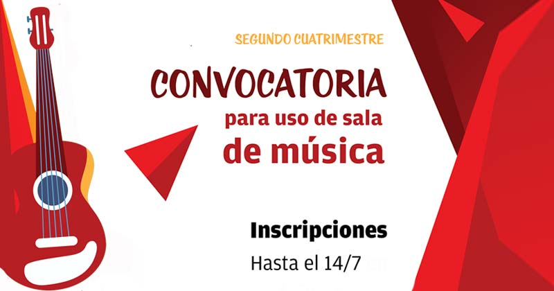 sala de muscica en INJU 1