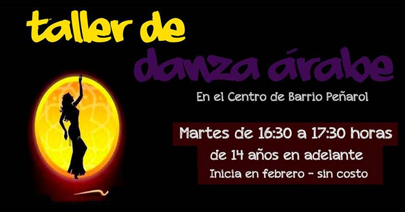 taller de danza arabe en el cdb