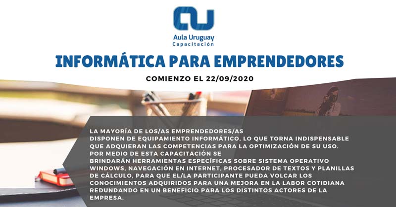 taller de informatica para emprendedores