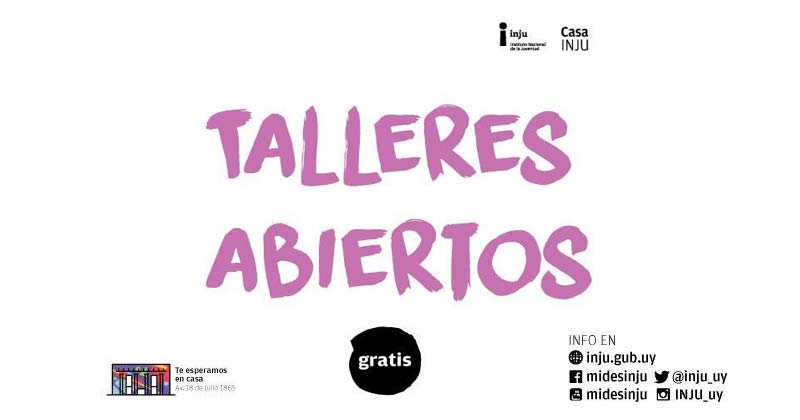 talleres abiertos inju