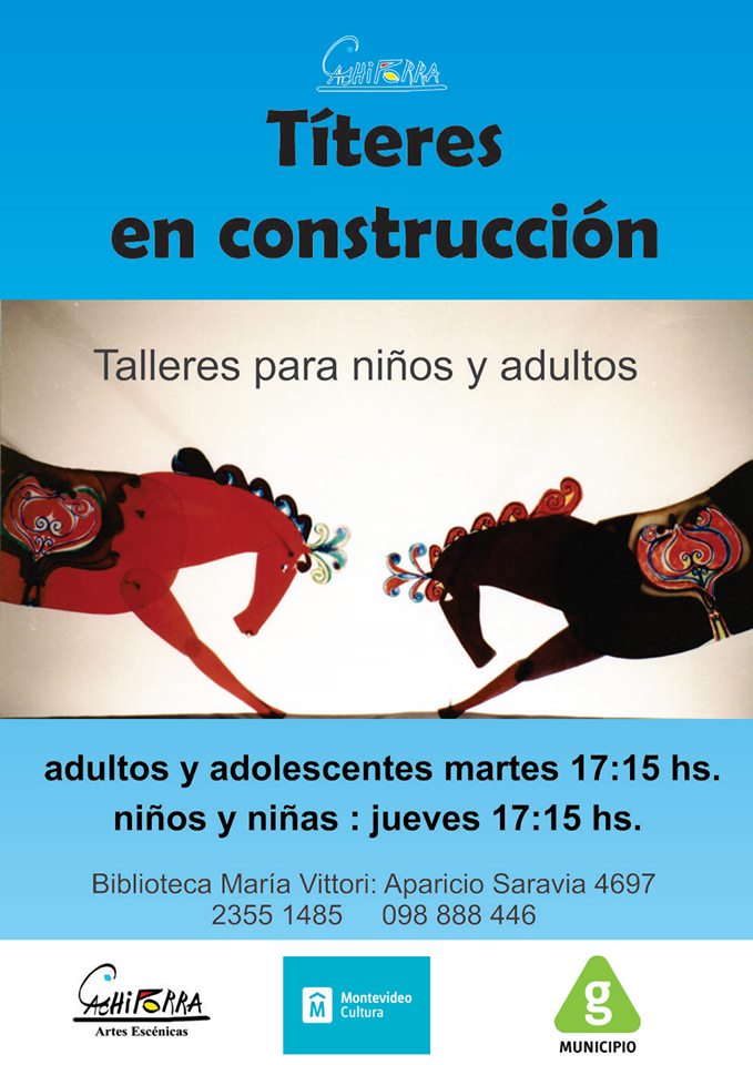 titeres en construccion afiche