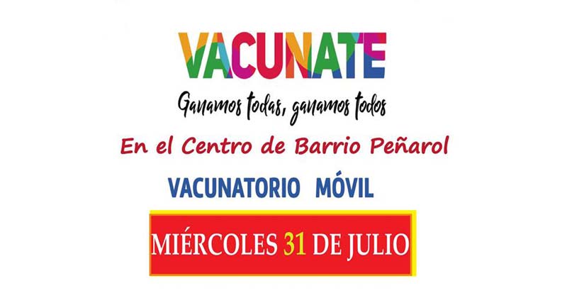 vacunate 31 de julio 2019