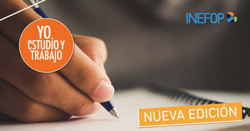 yo estudio y trabajo nueva edicion 2019