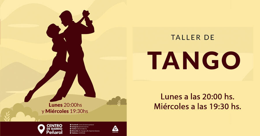 Taller de Tango en el Centro de Barrio Peñarol