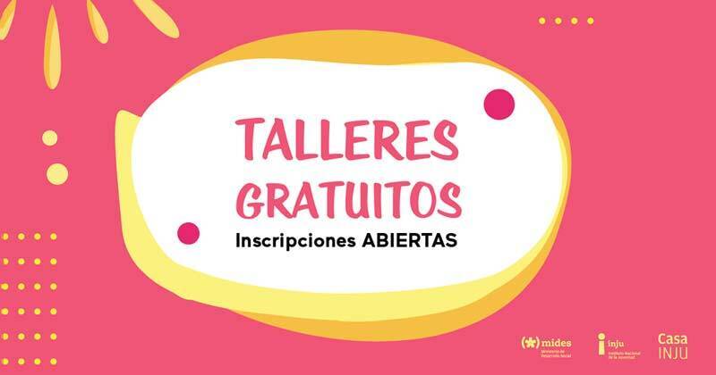 talleres gratuitos inju 2021