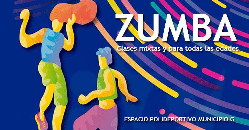 zumba en el espacio polideportivo 2020
